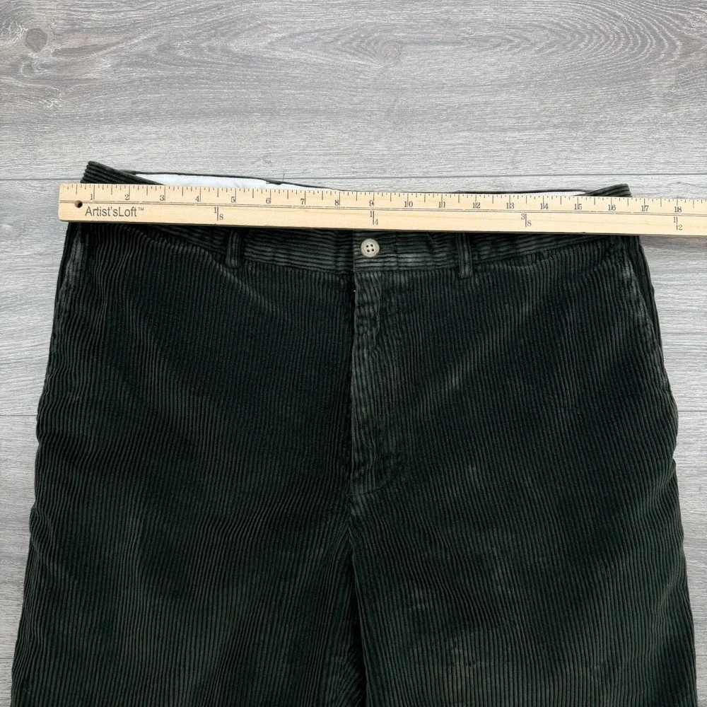 Vineyard Vines Corduroy Pants Mens 34x30 Olive Green Straight Leg Preppy Y2K